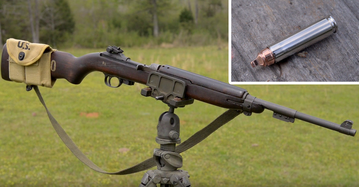 Underwood .30 Xtreme Cavitator fired from the M1 carbine