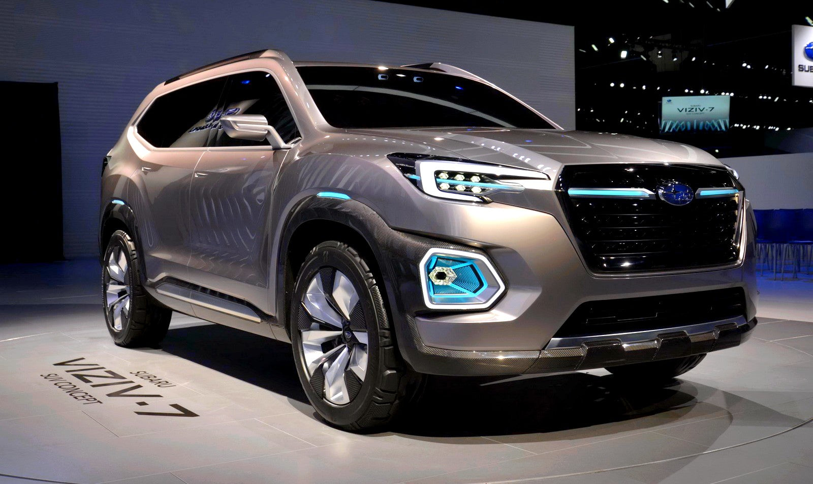 Subaru Viziv-7 SUV Revealed At The LA Auto Show !