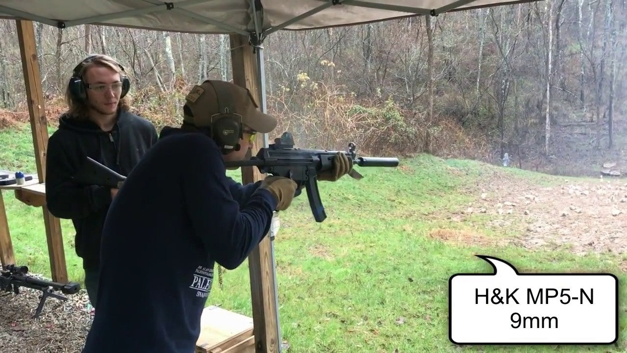 One By One .Test Fire of 43 Machine Guns