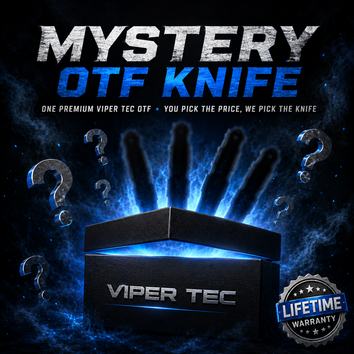 Viper Tec Mystery OTF Knife | Premium Automatic Knife Surprise