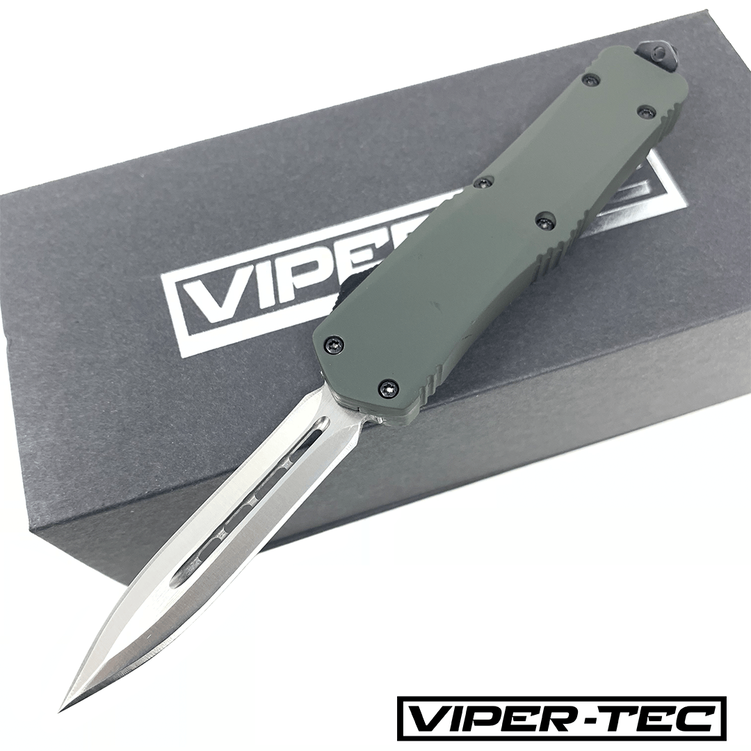 Mini Grey Ghost D/A OTF (Multiple Blade Styles Available) - Viper Tec