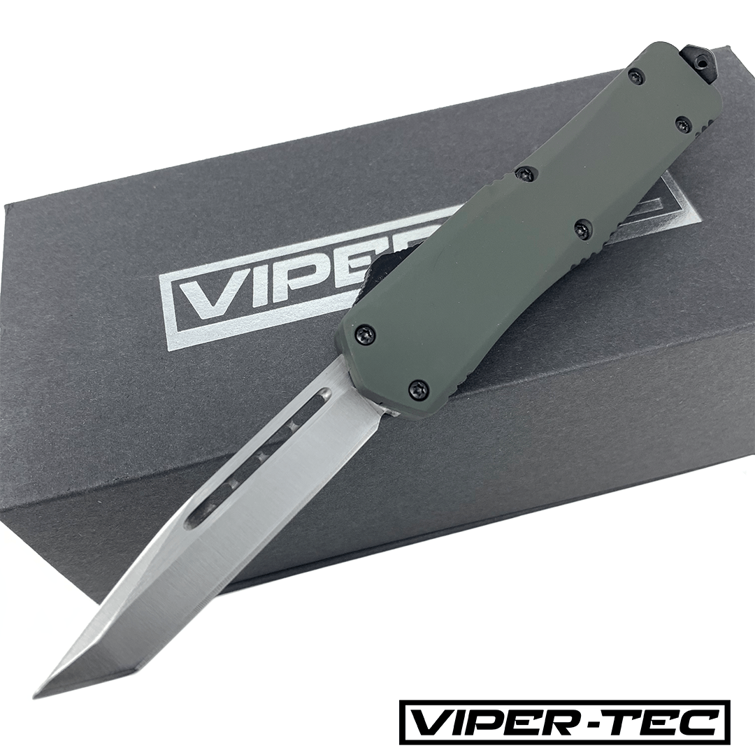 Mini Grey Ghost D/A OTF (Multiple Blade Styles Available) - Viper Tec