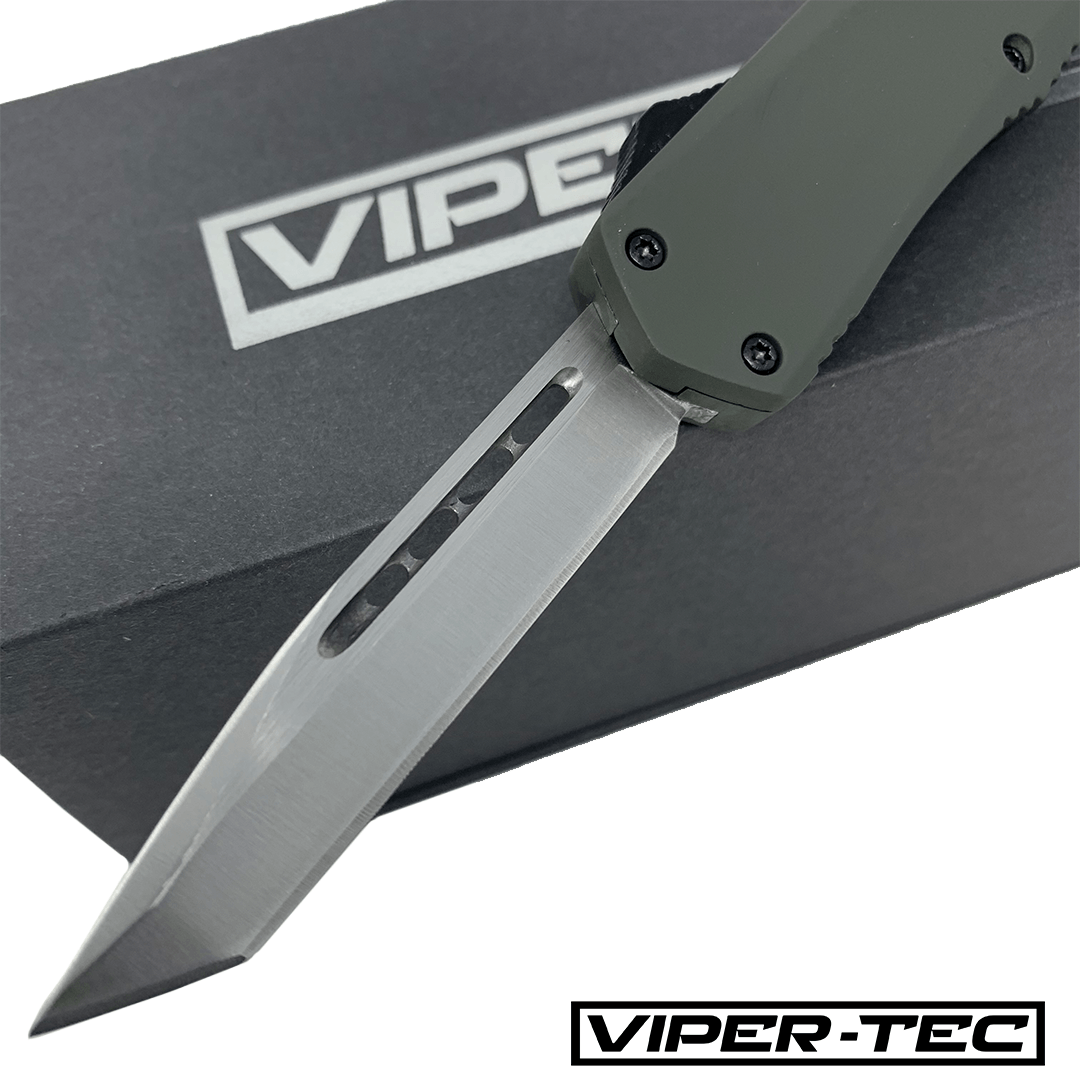 Mini Grey Ghost D/A OTF (Multiple Blade Styles Available) - Viper Tec