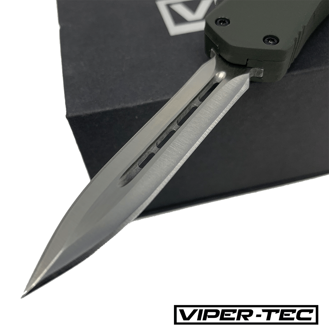 Mini Grey Ghost D/A OTF (Multiple Blade Styles Available) - Viper Tec