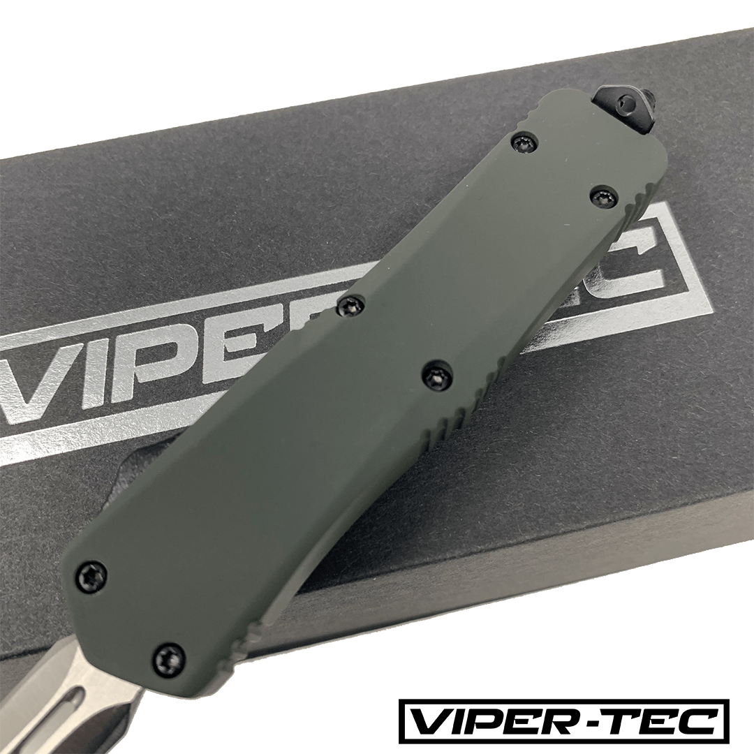 Mini Grey Ghost D/A OTF (Multiple Blade Styles Available) - Viper Tec