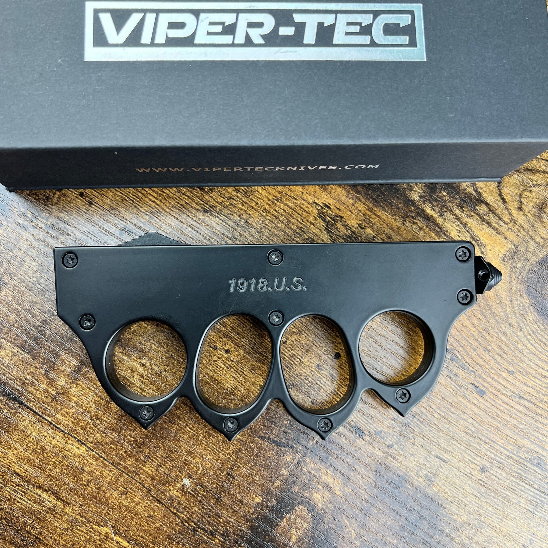 VT 1918 Trench Knuckle OTF Knife