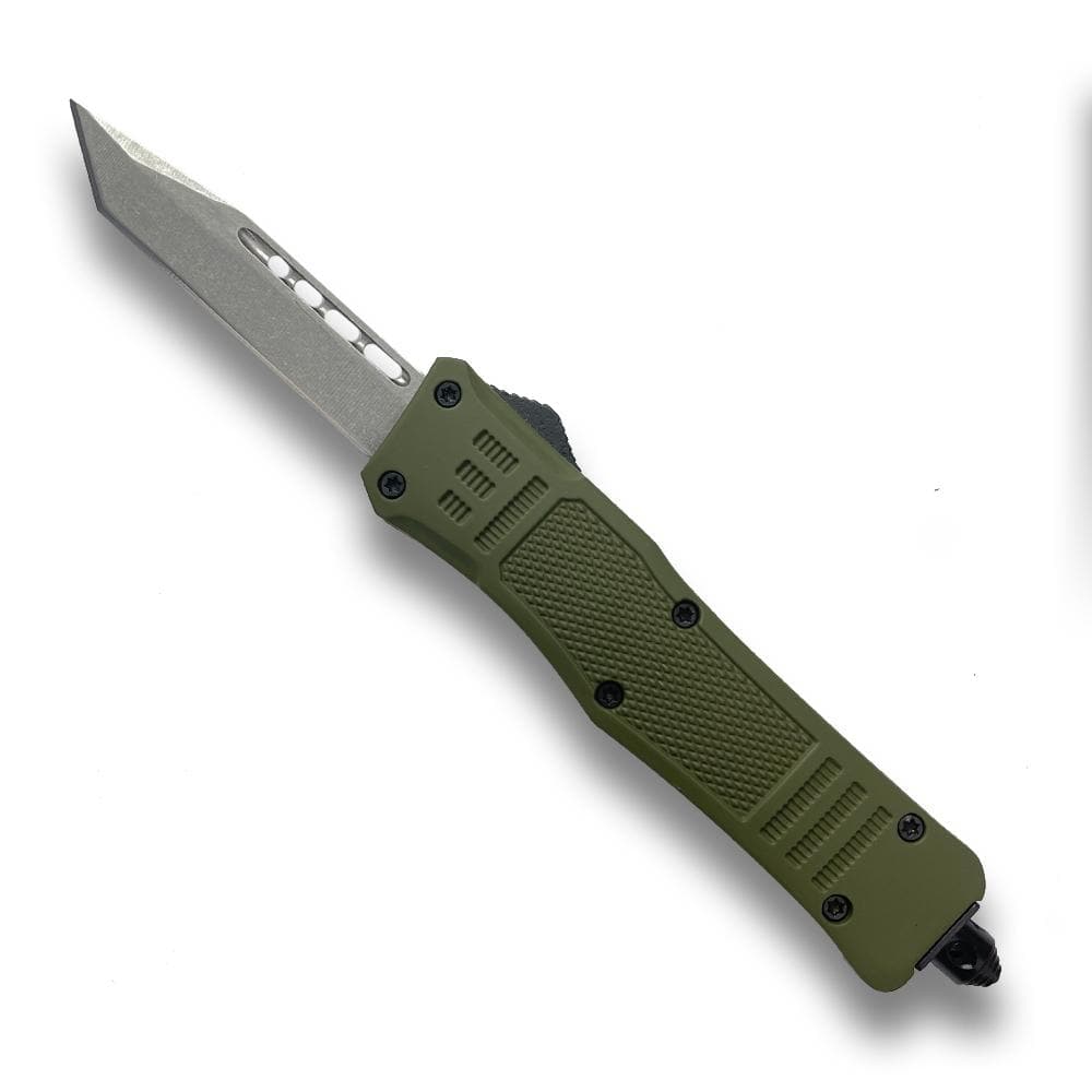 otf knife - green