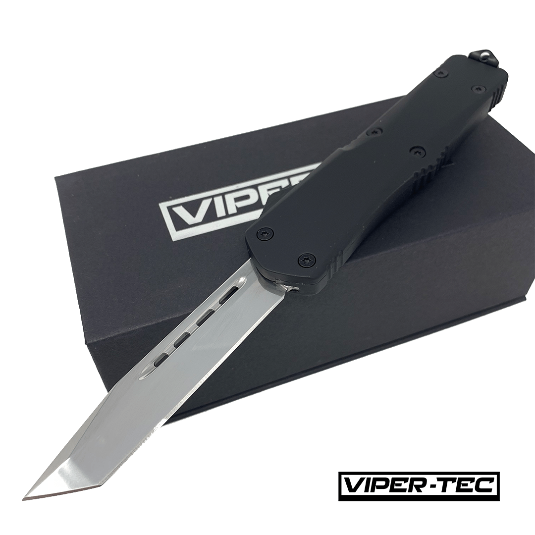 Black Ghost D/A OTF - D2 American Steel Blade - Viper Tec