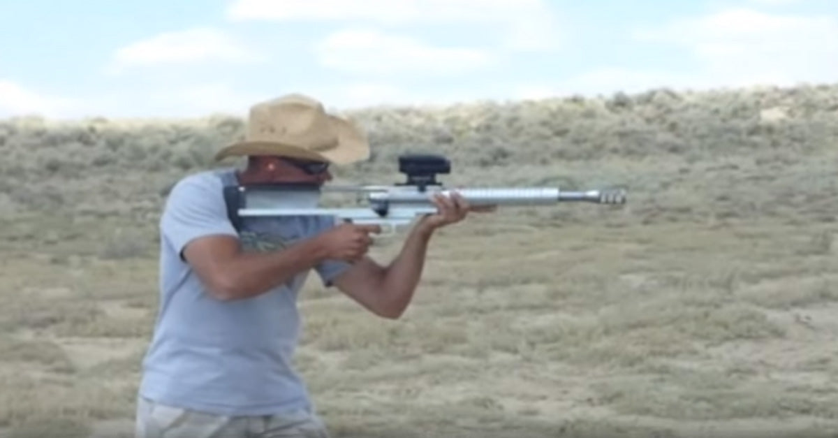 700 caliber rifle could drop a dinosaur (VIDEO)