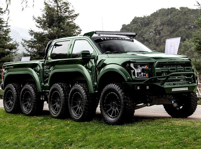 Hennessey Velociraptor 10x10-Rendering Monster Truck