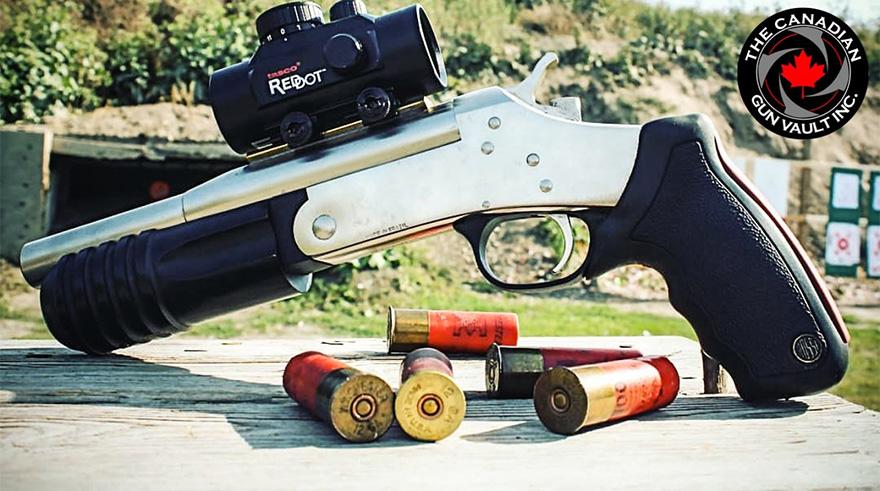 THIS 12-GAUGE ROSSI PISTOL LAUGHS AT THE TAURUS JUDGE [VIDEO]