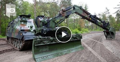 10 Most Amazing Military Engineering Vehicles in the World