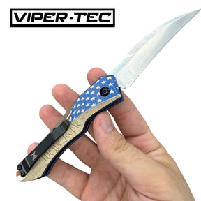 Custom Anodized Hendrix Titanium M390 Auto Hell Hawk Switchblade