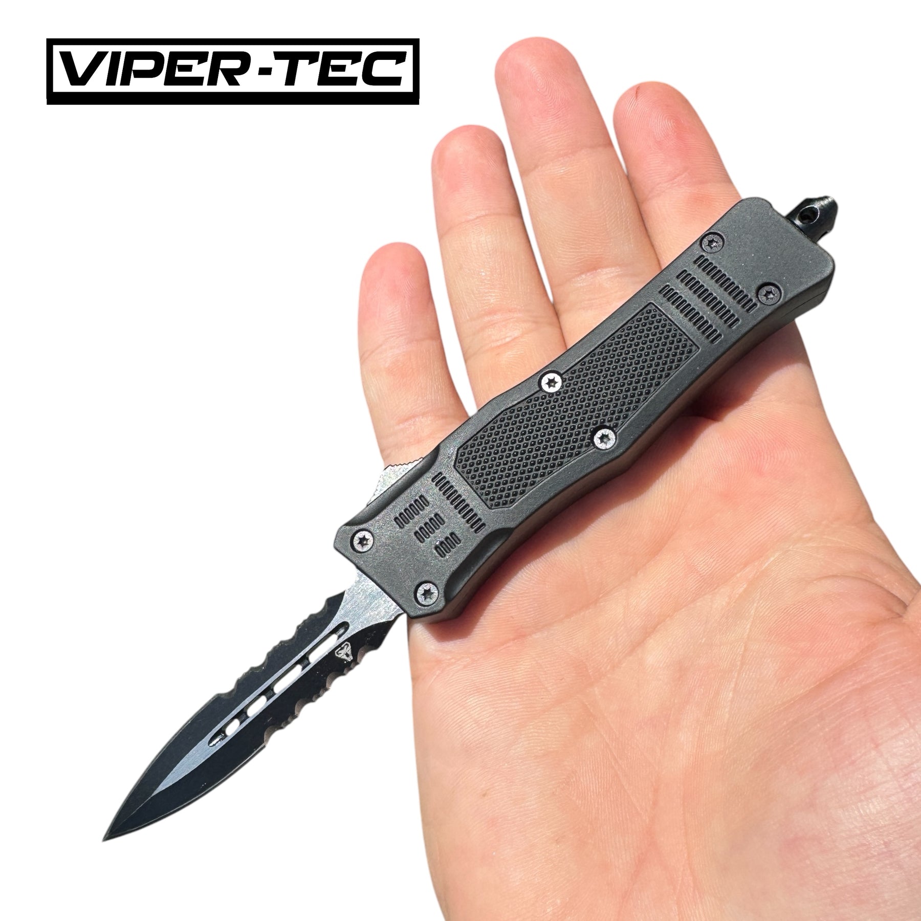 Small Black Phantom D/A OTF (Multiple Blade Styles Available)