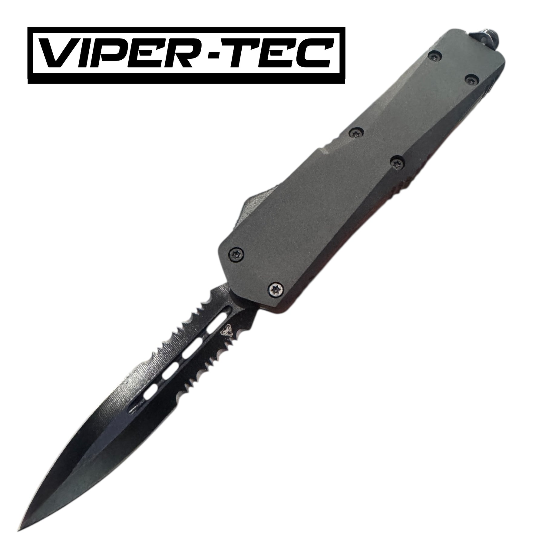Black Ghost OTF Knife (Multiple Blade Styles Available)