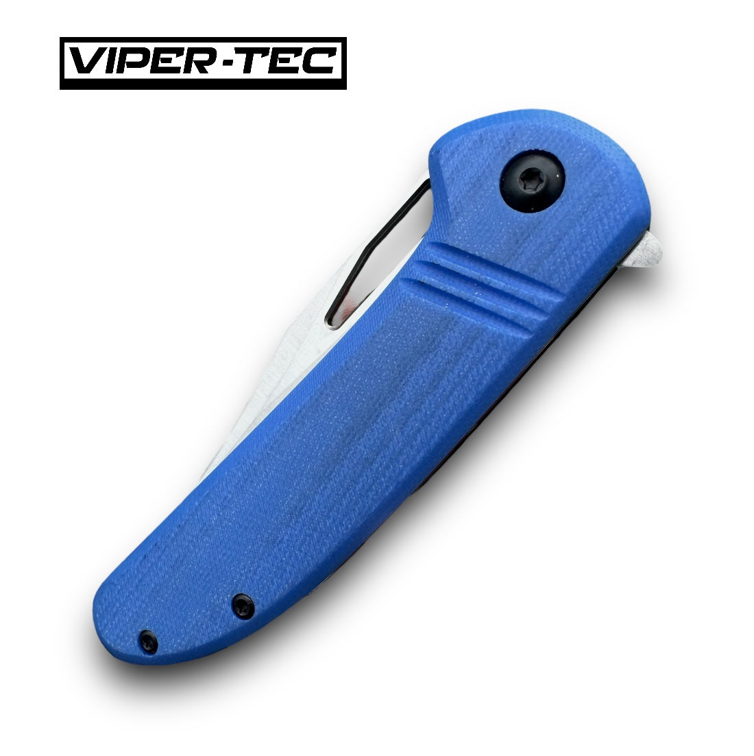 folding knife handle - blue