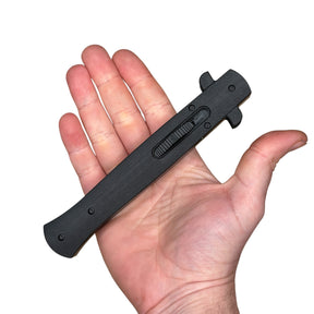 11" VT Don D/A OTF Automatic Knife – Black G10 Handle Double Edge Dagger