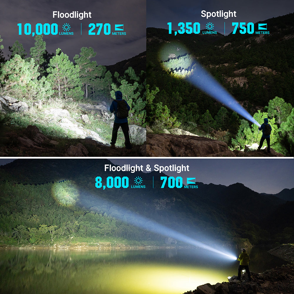 olight compact flashlight Warrior Mini 2 1,750 Lumen Rechargeable Uncompromising Performance Compact flashlight OCLIP Pro 500