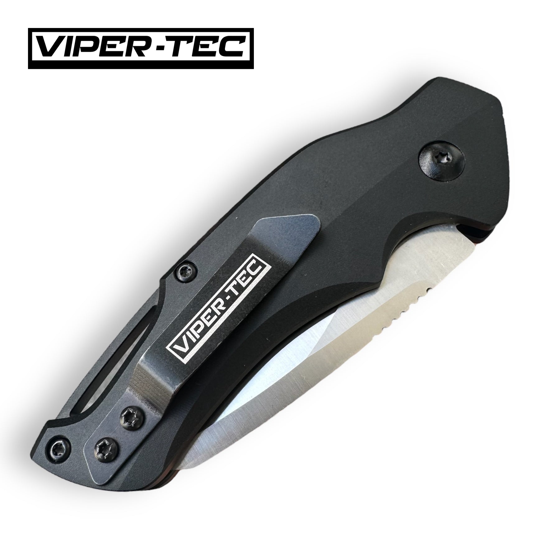 The Grunt Automatic Switchblade Knife Closed Clip