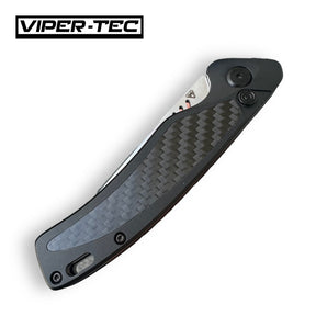 Viper Tec Stealth Automatic Switchblade Knife Closed Front Button