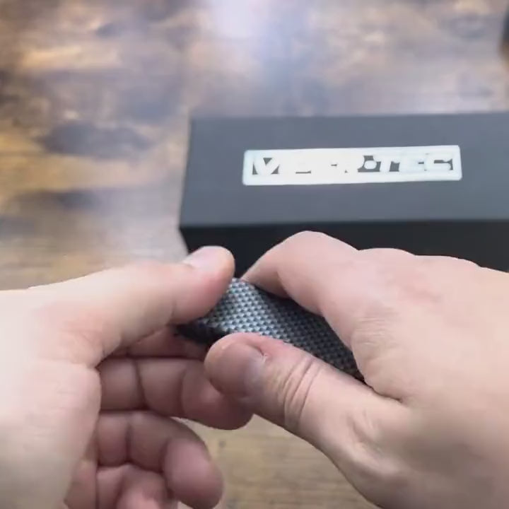 carbon fiber ghost d a otf multiple blade styles available deployment clip
