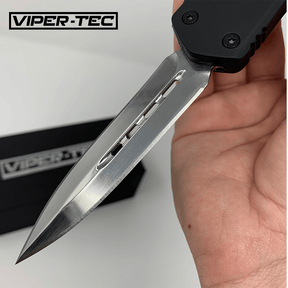 Ghost Double Edge (Satin American Steel) - Viper Tec