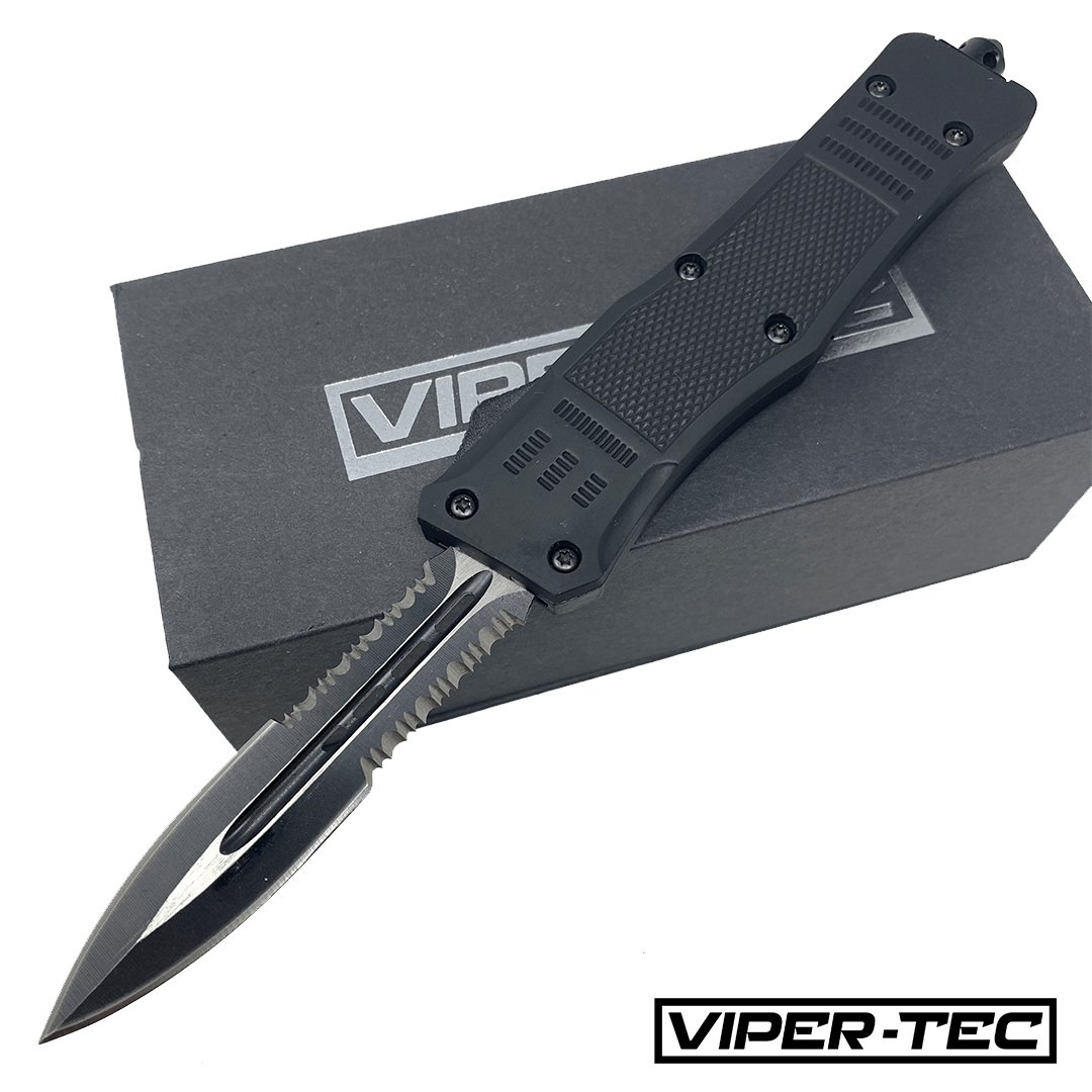 Black Phantom D/A OTF (Multiple Blade Styles Available) - Viper Tec