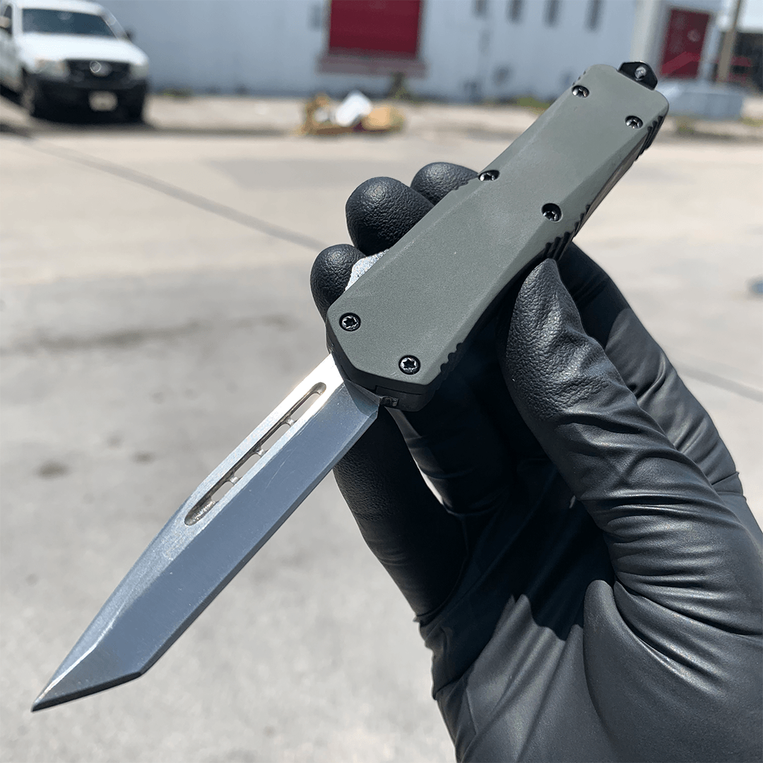 Mini Grey Ghost D/A OTF (Multiple Blade Styles Available) - Viper Tec
