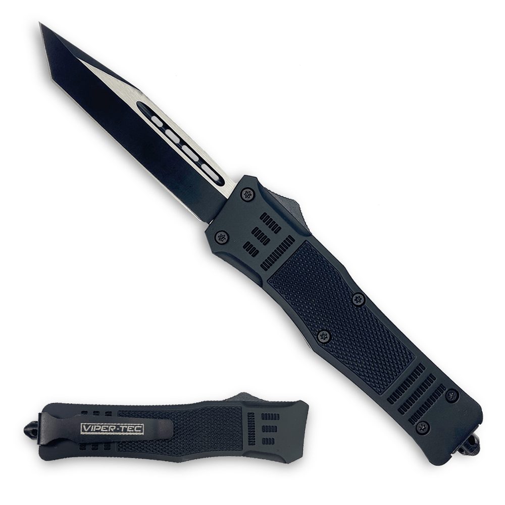 Black Phantom D/A OTF (Multiple Blade Styles Available) - Viper Tec