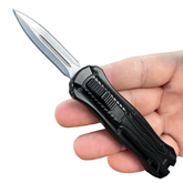Viper Tec Black Rocket mini automatic OTF knife with blade extended