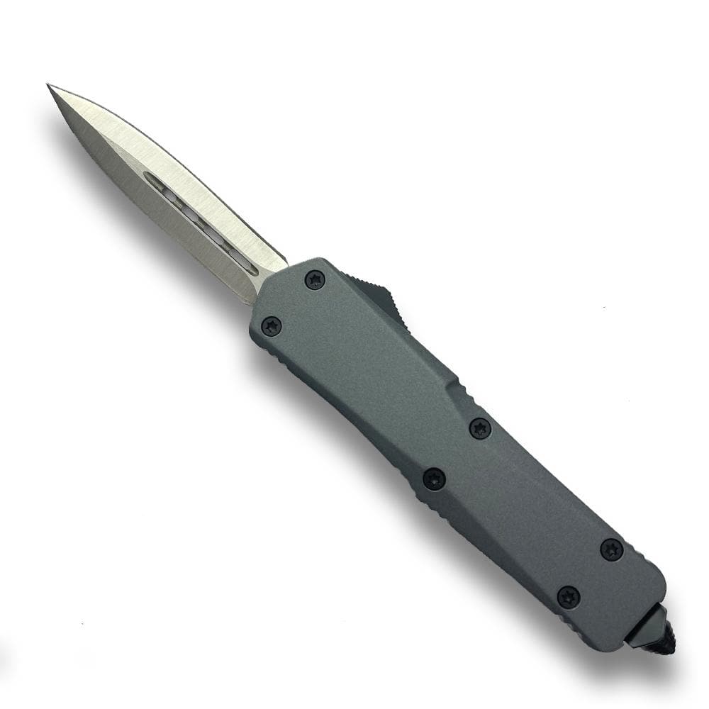 Grey Ghost OTF Knife (Multiple Blade Styles Available)