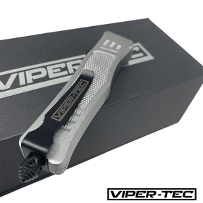 Mini Silver Phantom D/A OTF (Multiple Blade Styles Available) - Viper Tec