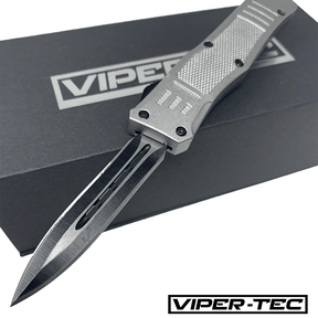 Mini Silver Phantom D/A OTF (Multiple Blade Styles Available) - Viper Tec