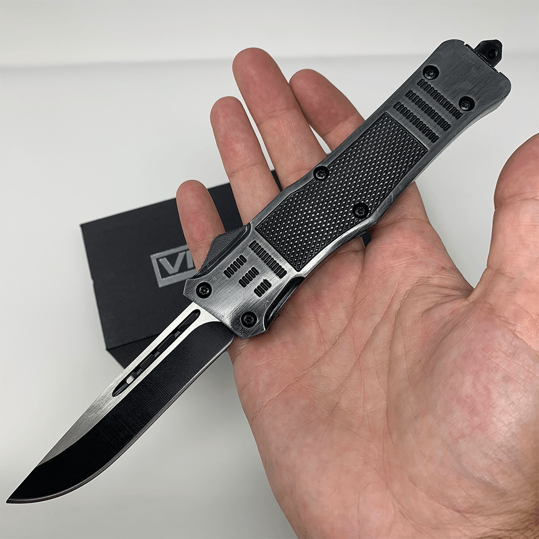 Stonewash Phantom D/A OTF (Multiple Blade Styles Available) - Viper Tec