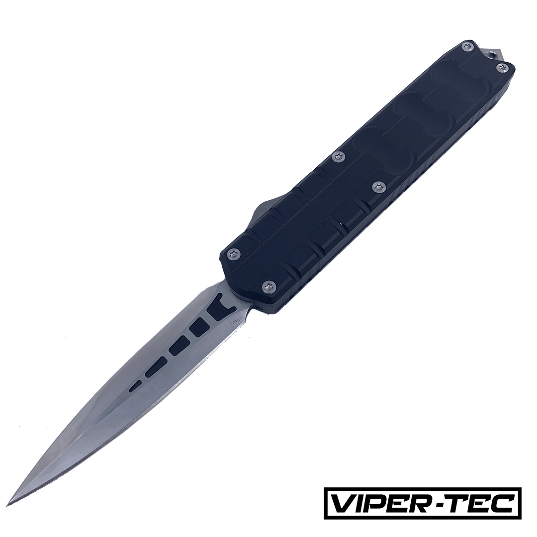 Hendrix Gear Black Triton D/A OTF - M390 Premium Steel - Viper Tec