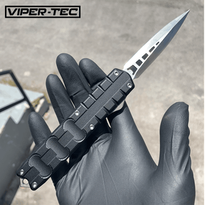 Hendrix Gear Black Triton D/A OTF - M390 Premium Steel - Viper Tec