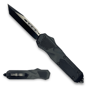 Black Venom OTF knife