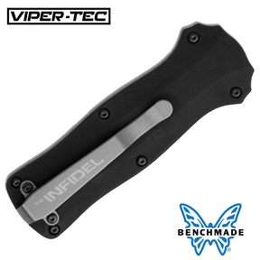 Benchmade Mini Infidel OTF Automatic Knife - Viper Tec