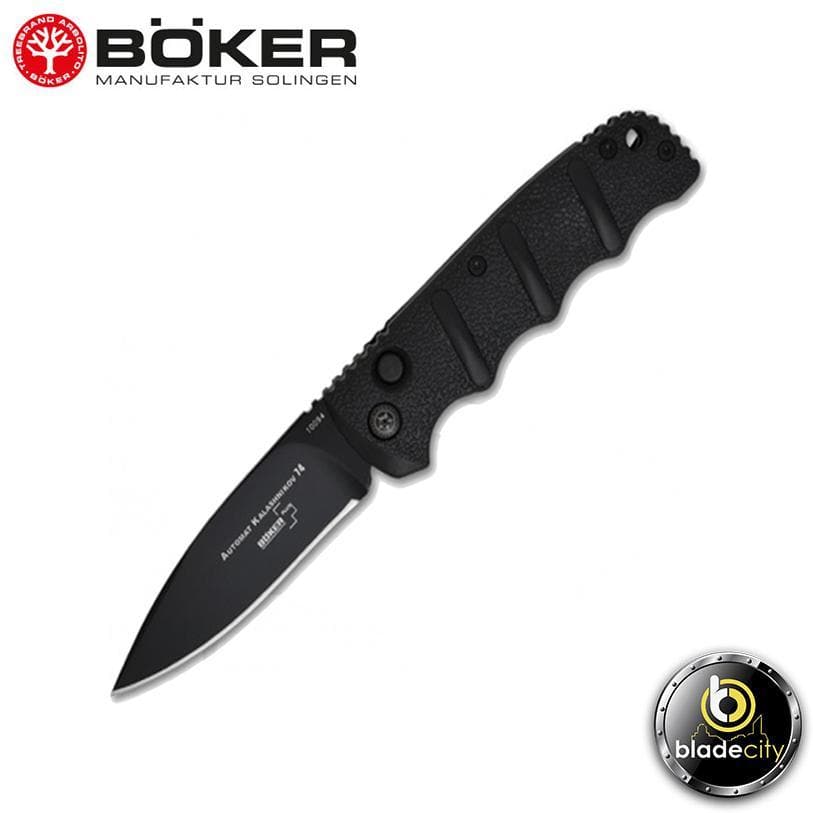 Boker Kalashnikov Automatic Knife - Black Drop Point - Blade City