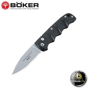 Boker Kalashnikov Automatic Knife - Silver Drop Point - Blade City