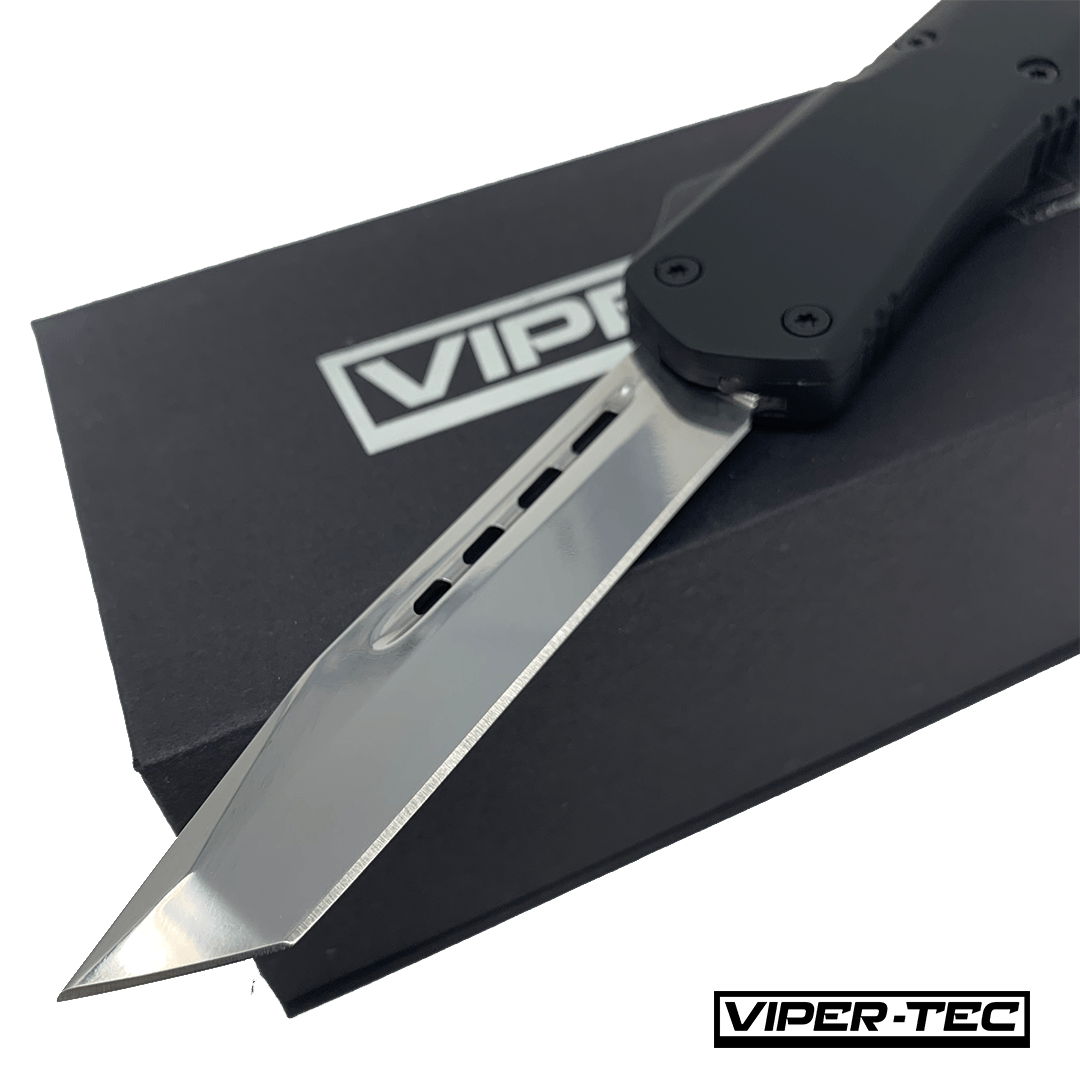 OTF knife with Steel Blade - Viper Tec