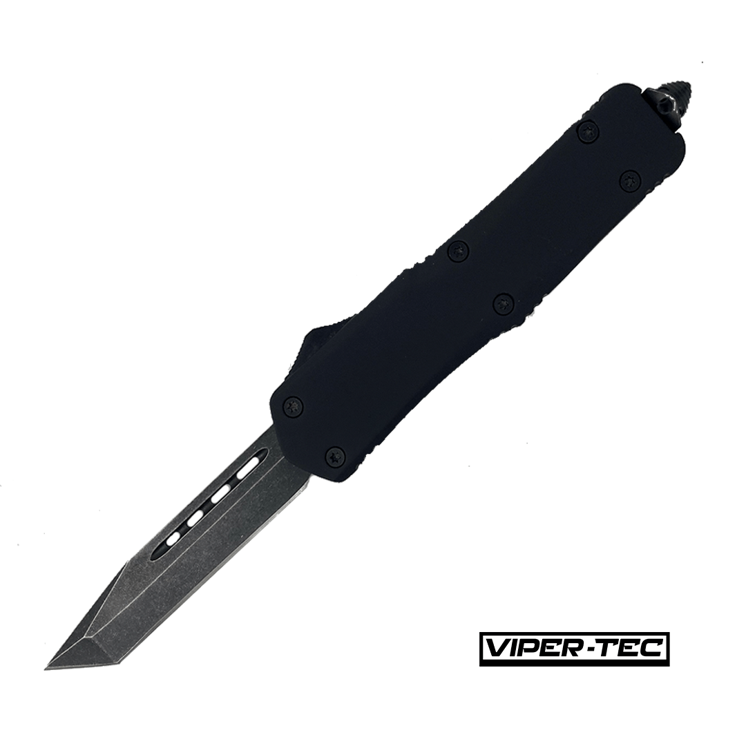 Black Ghost D/A OTF - D2 American Steel Blade - Viper Tec