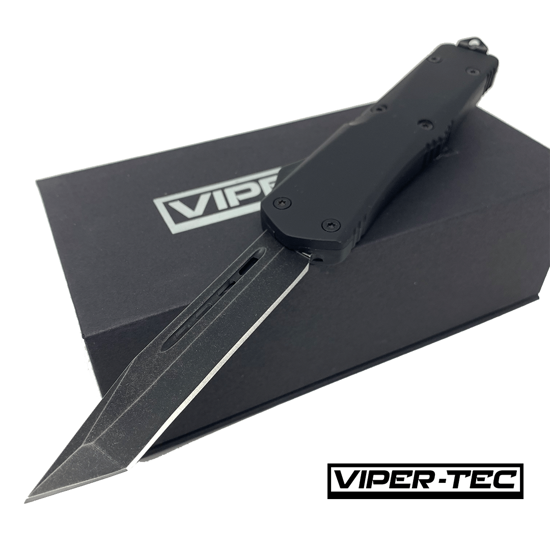 Black Ghost D/A OTF - D2 American Steel Blade - Viper Tec