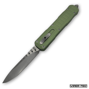 Viper Tec Cypher D/A OTF 154CM Premium Steel - Green - Viper Tec