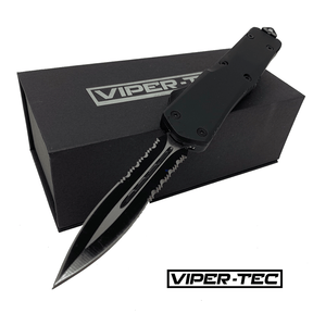 Ghost Half Serrated OTF - Viper Tec