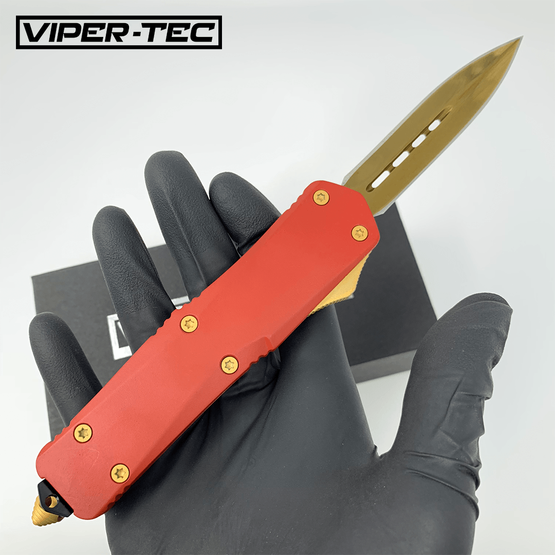 New Red & Gold Custom Ghost (Iron Man Inspired) - Viper Tec