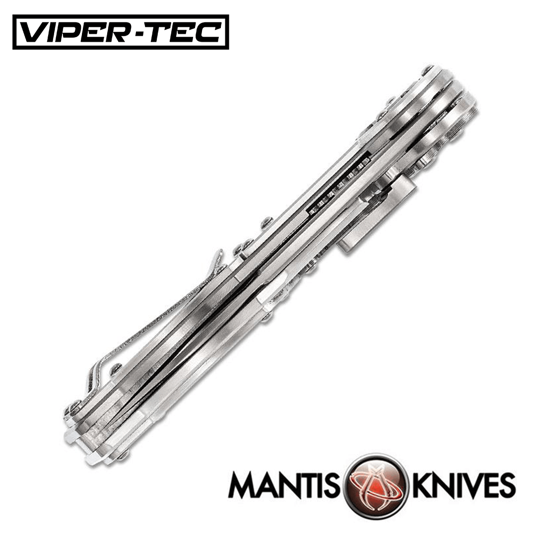 MANTIS GEARHEAD FOLDING KNIFE FULL SATIN - Viper Tec