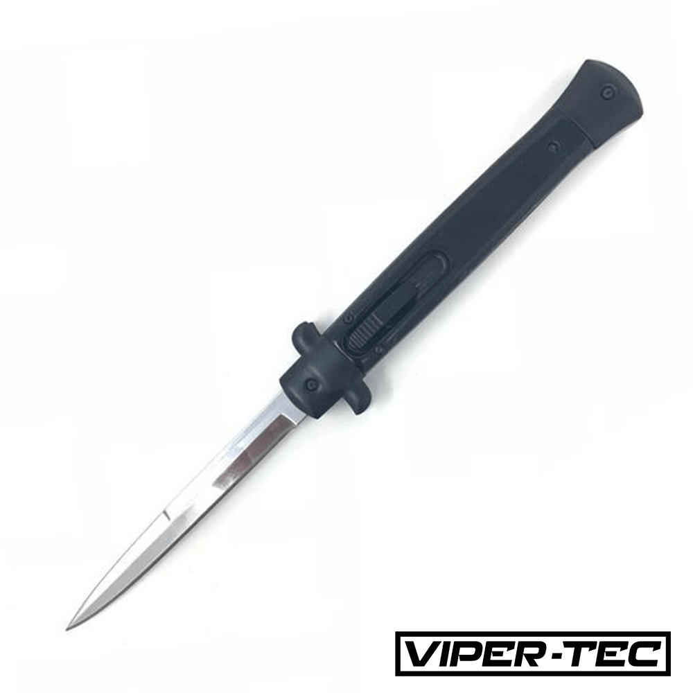 11" VT Don D/A OTF  knife - Black Marble - Viper Tec